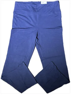 NWT Sonoma Navy Blue Bootcut Legging Yoga Pants XL High Rise thumbnail 1