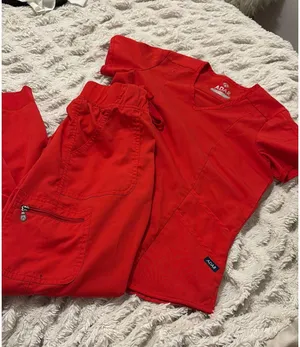 Adar Amazon Pro Scrubs Red Size XXS thumbnail 1