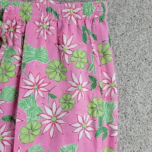 VTG Erin London Petite Pant Set Womens PS/PM Pink Green Floral Full Zip Hood thumbnail 14