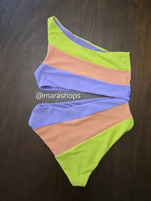 Beach Riot Joyce One Piece Ribbed Cutout Swimsuit thumbnail 5