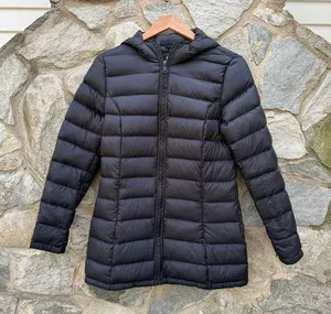 1 Madison Goose Down Expedition Black Lightweight Puffer Jacket thumbnail 1