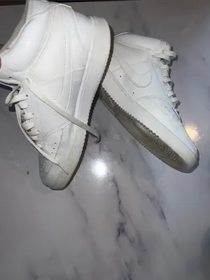 Nike Court Vision Mid Basketball Sneakers CD5436-100 White New Women's Size 8.5 thumbnail 5