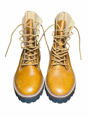 Madewell The Citywalk Lugsole Lace-Up Boot Leather Size 9 NWOB thumbnail 5