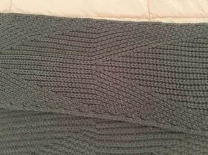 Rebecca Minkoff NWT Traveling Rib Black Knit Scarf, size 76x10” thumbnail 13