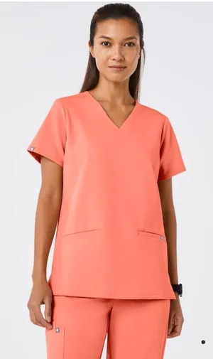 Figs casma Coral Scrub Top 1516 PO size XL thumbnail 1