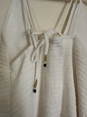 NWOT free people Fun In The Sun Maxi Dress in Ivory thumbnail 11