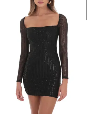 Lucy in the Sky Sequin Dress thumbnail 1