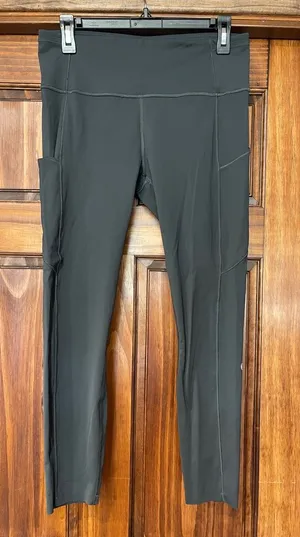 lululemon athletica align Charcoal Gray High-Rise Leggings size 10 thumbnail 1