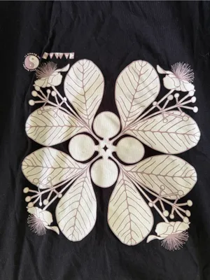 T&C Ohia Hawaiian quilt print shirt thumbnail 4