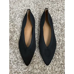 Everlane Black ReKnit 40 Hour Pointed Toe Ballet Flats US 11 thumbnail 5