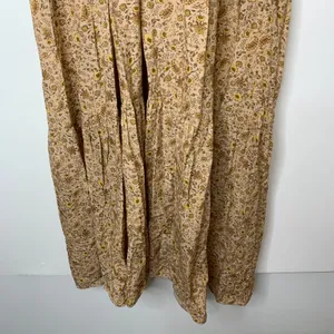 Doen Prem Maxi Jaipur Mustard Floral Print Dress Womens Small thumbnail 9