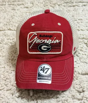 New 47 Brand Georgia Bulldogs Patch Cleanup Hat thumbnail 2