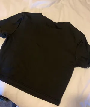 Black Crop Top M Size M thumbnail 2