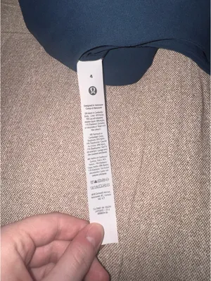 Indochine Blue LuluLemon Align Tank size 4  thumbnail 5
