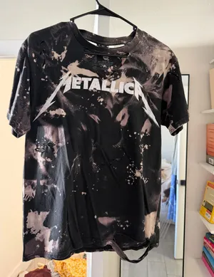 Metallica Urban Outfitters T-Shirt Tie-Dye thumbnail 1