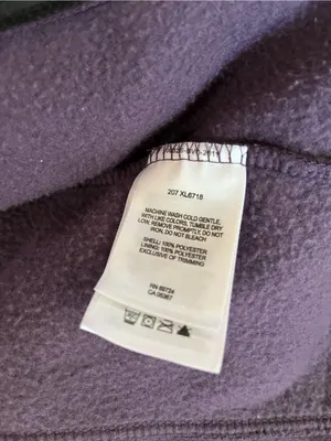 Columbia Kids Purple Full-Zip Fleece Jacket thumbnail 4