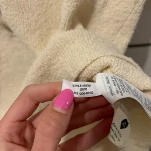 Madewell Henley Sweater Tee in Rainbow Stripe thumbnail 5