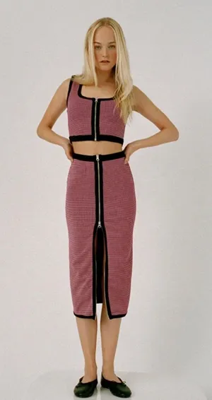 ZARA Jacquard 2 Piece Set thumbnail 1