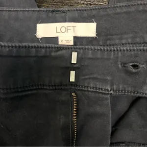 Gray Loft Slacks Size 2 thumbnail 9