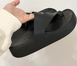 Crocs Getaway Platform Toe Loop sandals size 11 women thumbnail 1