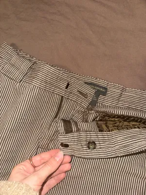 Banana Republic Striped Pants Wide-Leg thumbnail 2
