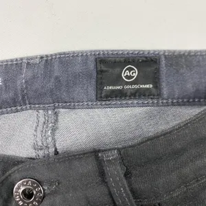 AG‎ Adriano Goldschmied Jeans Womens 25R Black Legging Ankle Skinny Made in USA thumbnail 7
