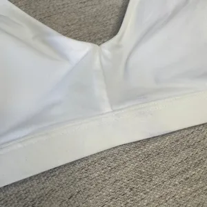 LULULEMON Waterside V Swim Top‎ C/D NWT White Tan Extra Small XS UV Quick Dry thumbnail 3
