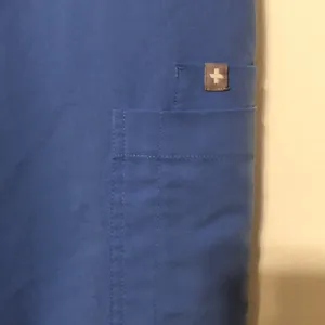 Figs Yola Skinny Scrub Pants Women’s Size Small Ceil Blue Color thumbnail 5