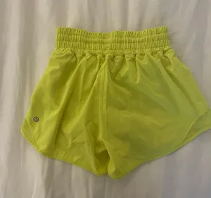 Lululemon Hotty Hot Shorts 4” Lined Neon Yellow thumbnail 2
