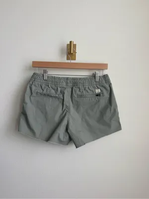 Vuori Vintage Ripstop Shorts Raw Hem Gray DuraTerra Women's XS thumbnail 4