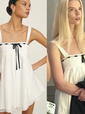 REFORMATION NWT Shai White Mini Dress 4 thumbnail 3