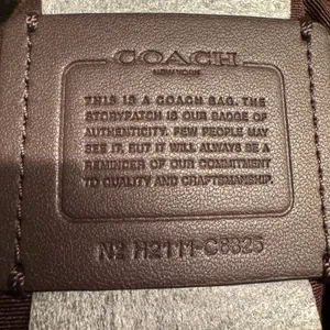 Coach Jen Baguette In Blocked Signature Canvas c6825 thumbnail 6