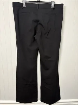 Betabrand Dress Pant Yoga Pant in Bootcut Black Women Size 2XL thumbnail 2
