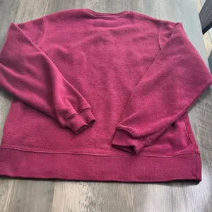 Disney Store Vintage 90’s Burgundy Winnie The Pooh Embroidered Sweatshirt thumbnail 4