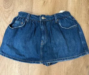 Free People Skirt Denim Mini We The Free thumbnail 1