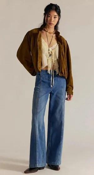 Free people We The Free Libre Wide-Leg Jeans thumbnail 1
