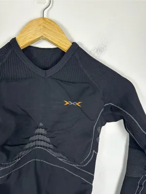 X-Bionic P.v 2.1 Women’s Black Compression Thermo Longsleeve Shirt Size S/M thumbnail 3