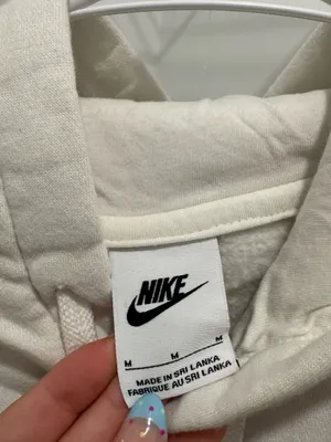 Nike white bike hoodie thumbnail 2