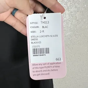 Dessy Collection Square Neck Chiffon Dress Size 2 Black Tie Back Bow Side Slit thumbnail 6