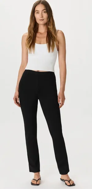 Quince ultra stretch straight leg ponte pants thumbnail 1