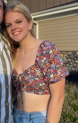 Wild Fable Floral Top thumbnail 1