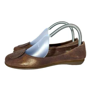 The Flexx Bon Plush Rose Toe Flat Bronze Leather US 8 EU 39 thumbnail 2