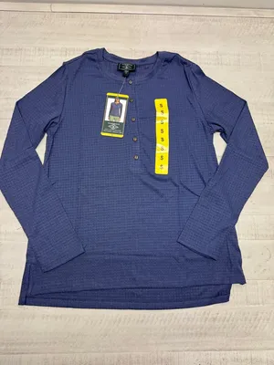 G.H. Bass & Co. Ladies' Size small Long-Sleeve Henley Top thumbnail 2