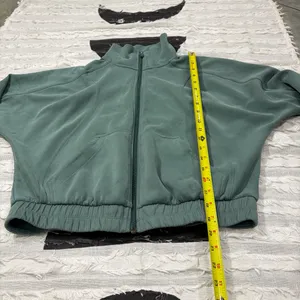Lululemon Brushed Softstreme Full Zip Smoked Spruce Sz 6 Preppy Gorpcore Casual thumbnail 11