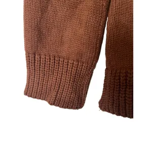 Loft Waisted Patch Pocket Cardigan XS Rust Brown thumbnail 7