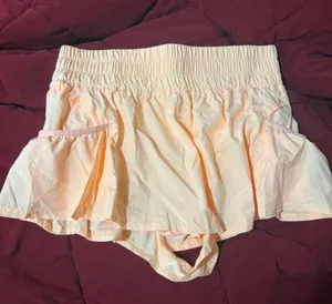 Free People Orange Shorts thumbnail 1
