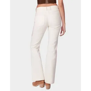 ✨EDIKTED Jayda Low Rise Beige Sz Medium Jeans✨ thumbnail 4
