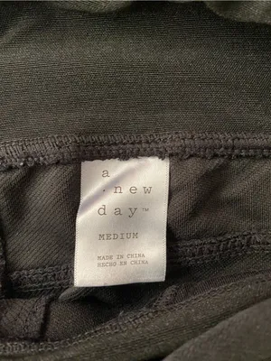 a new day Black Casual Jogger Pants thumbnail 2