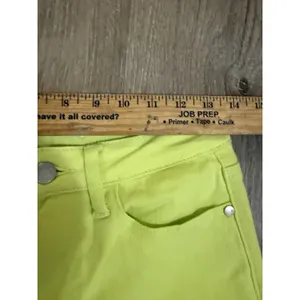Judy Blue Neon‎ Yellow Jeans Womens 3/26 Slim Fit Neon Stretch Denim thumbnail 8