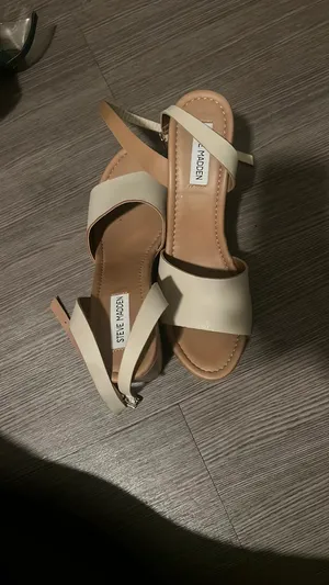 Steve Madden Beige Wedges thumbnail 4